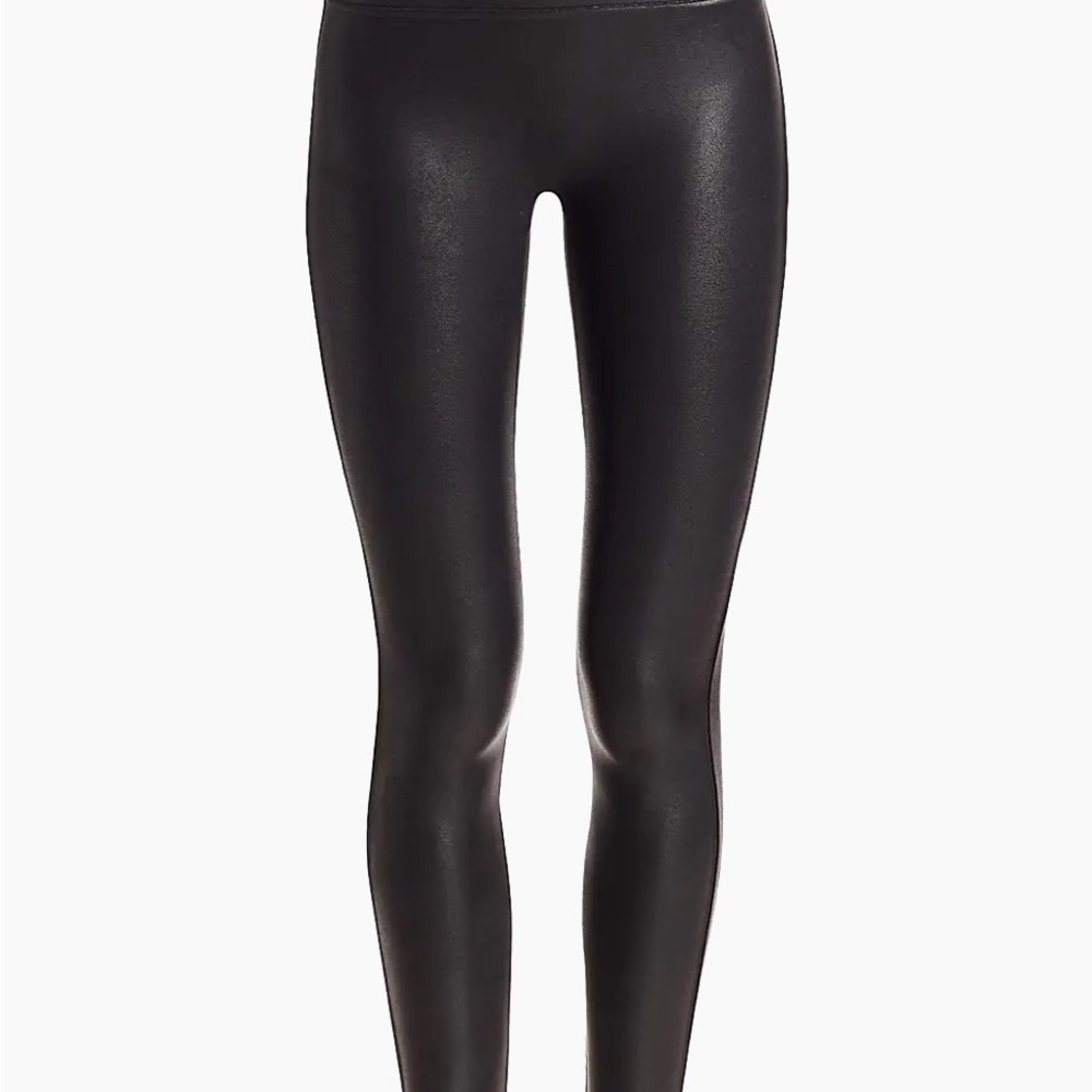 Spanx Faux Leather Leggings Size S